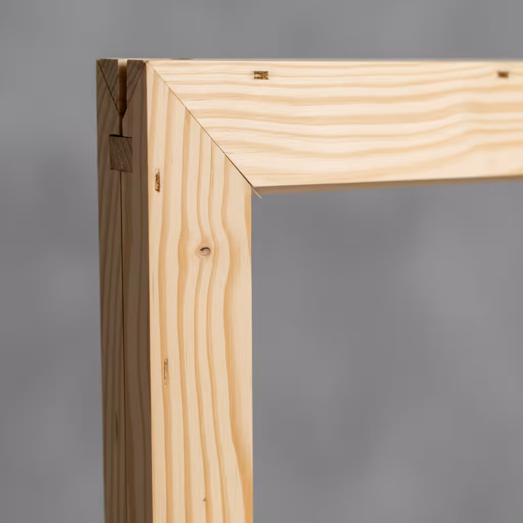 Деталь: Подготовка подрамника